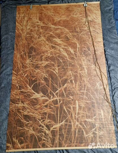 Новые шторы - жалюзи бамбуковые для окон