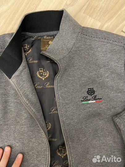 Костюм спортивный мужской Loro Piana на флисе