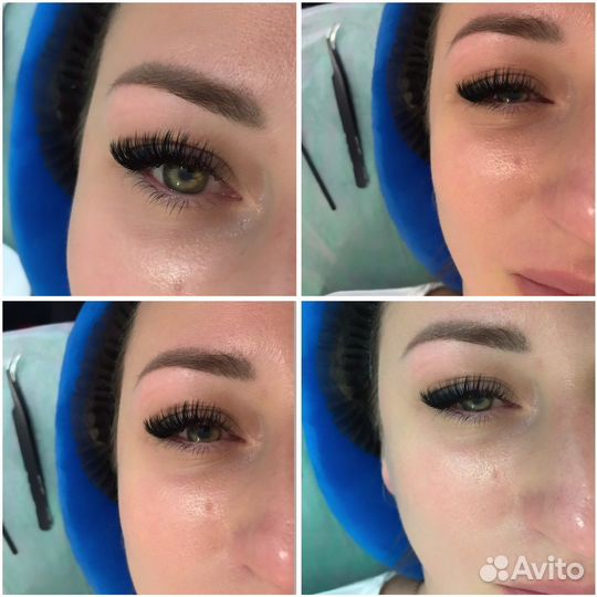 Наращивание ресниц,услуги бровиста