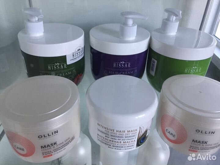 Шампуни и маски для волос