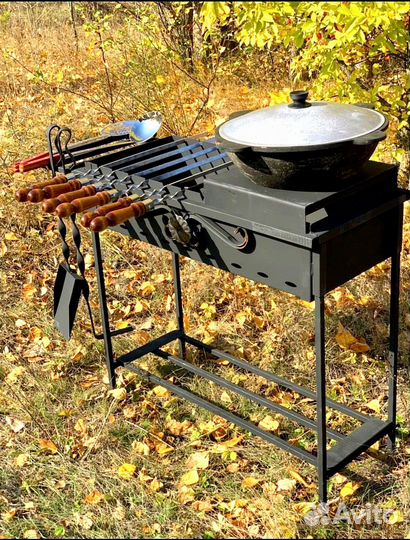 Мангал 3мм толстый и прочный