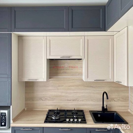 Кухонный гарнитур графит