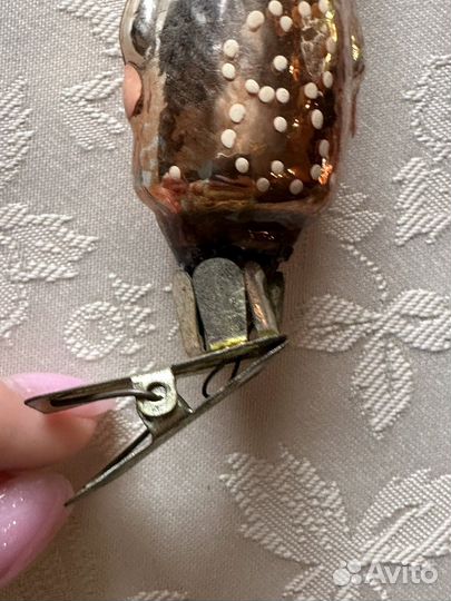 Игрушки елочные СССР на прищепке