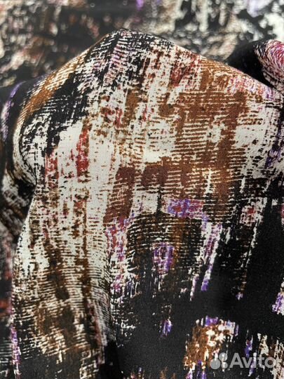 Ткань крепдышин шелковый