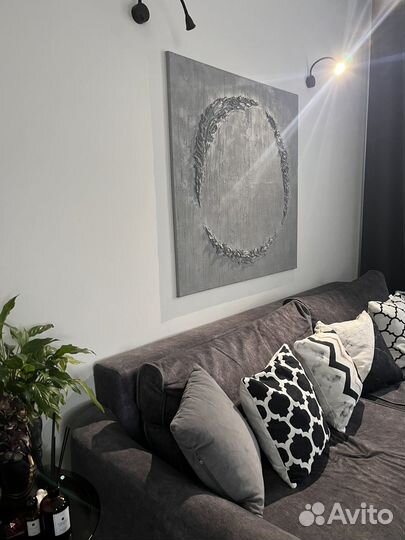 Интерьерная картина большая текстурная