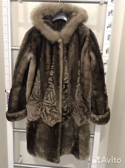 Шуба мутон для девочки