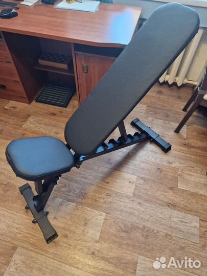 Силовая скамья, скам. для пресса, штанга и гантели