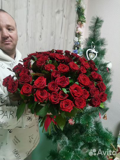Доставка роз 25/35/45
