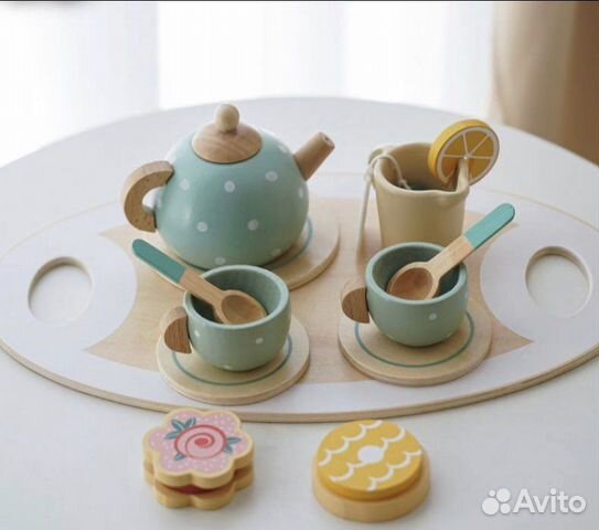 Чайный набор деревяный