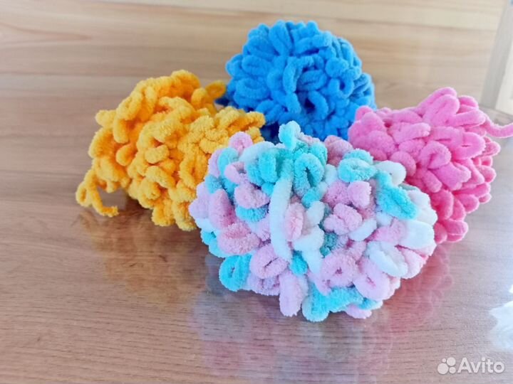 Пряжа Alize Puffy остатки