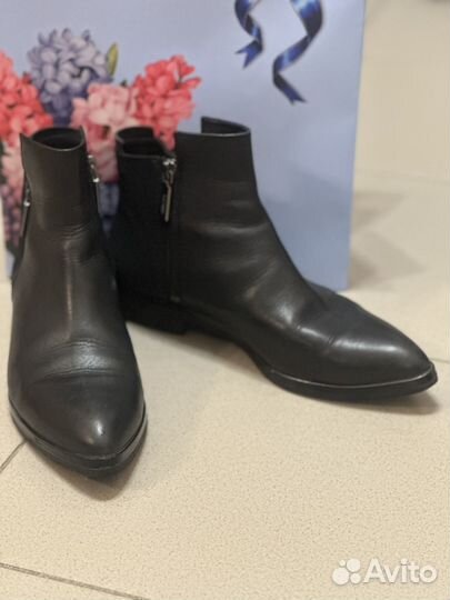 Ботильоны натуральная кожа