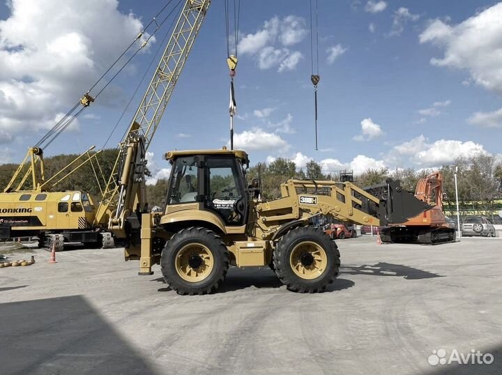 Экскаватор-погрузчик Shanmon 388H, 2024