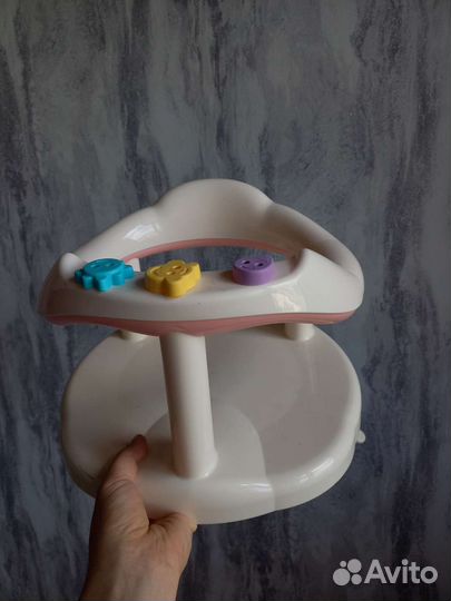 Стульчик для купания happy baby