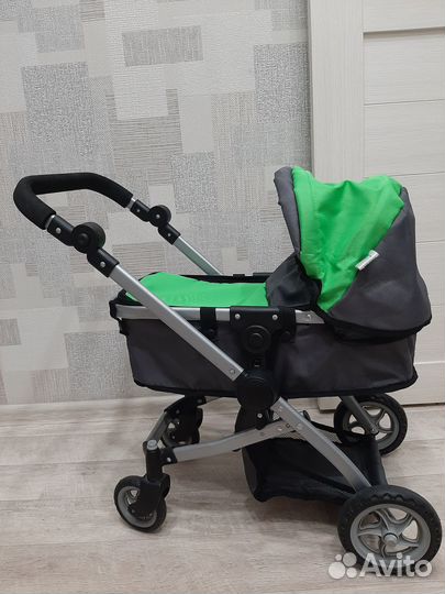 Коляска для кукол 2 в 1 трансформер