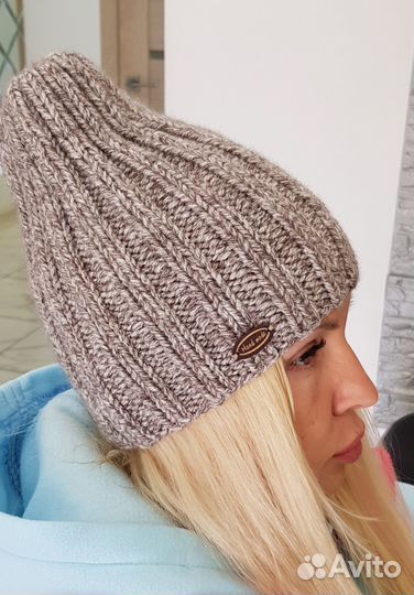 Шапочка вязаная осень