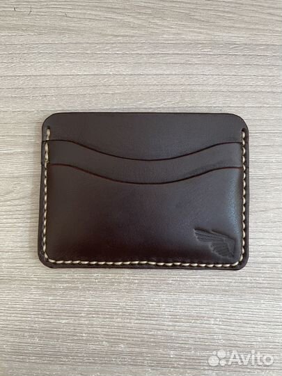 Кардхолдер из натуральной кожи