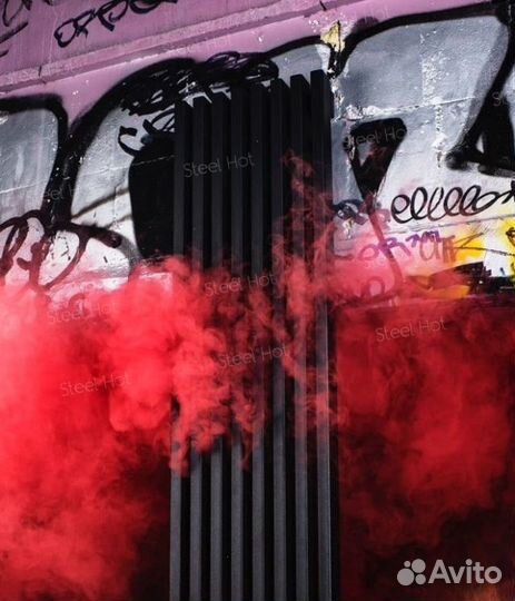 Вертикальный радиатор Steel-Hot от завода