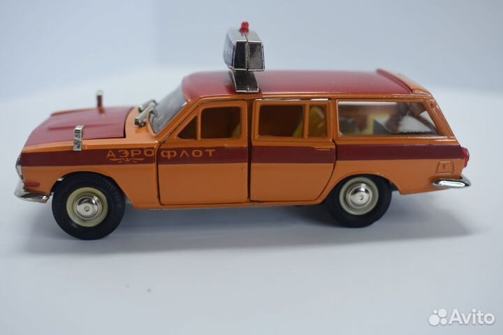 Волга газ 24 02 Аэрофлот / Эскорт модель 1:43