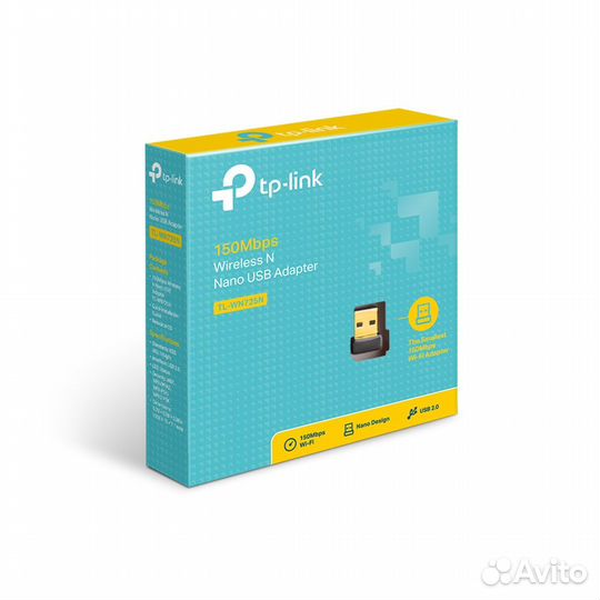 Компактный USB-адаптер Wi-Fi Tp-link TL-WN725N