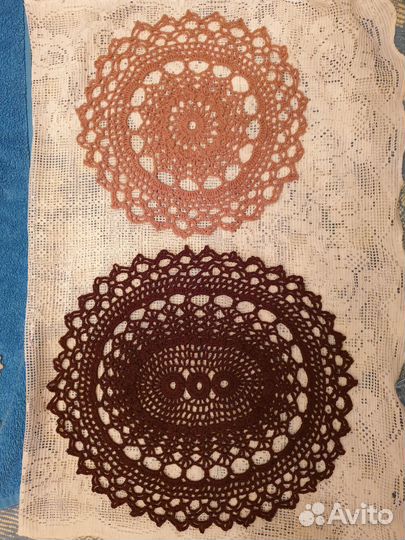 Винтаж салфетки вязаные ручная работа