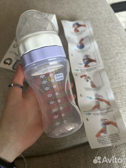 Бутылочка для кормления flori новая
