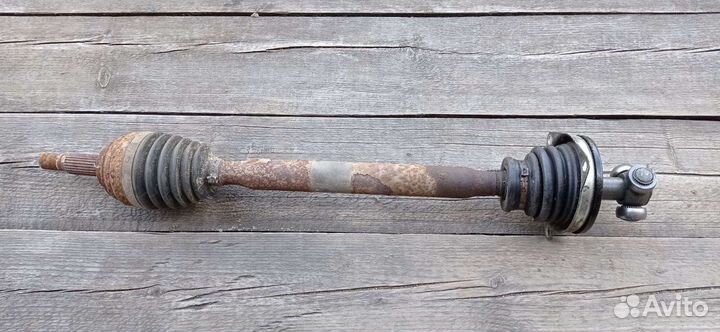 Привод левый альмера логан сандеро