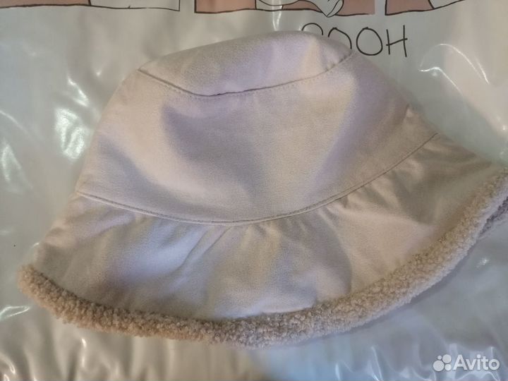 Меховая Панама двусторонняя новая