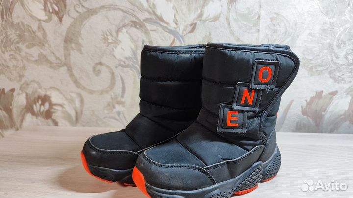 Сапоги зимние детские 29 размер