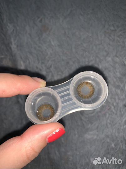 Цветные линзы карие