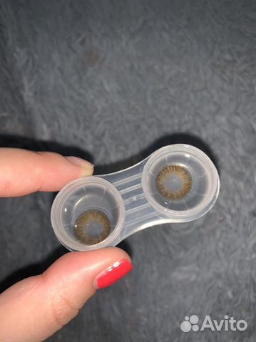 Цветные линзы карие