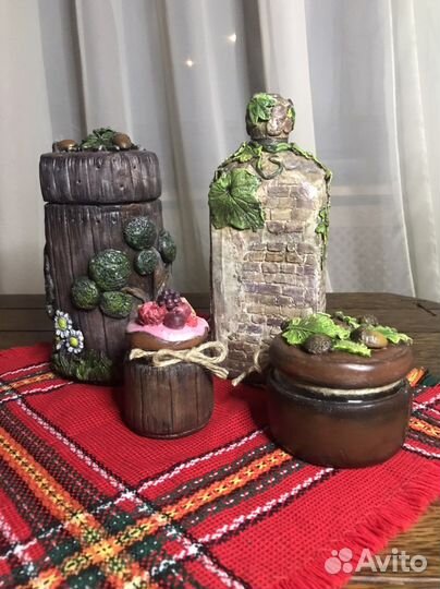 Бутылка декупаж