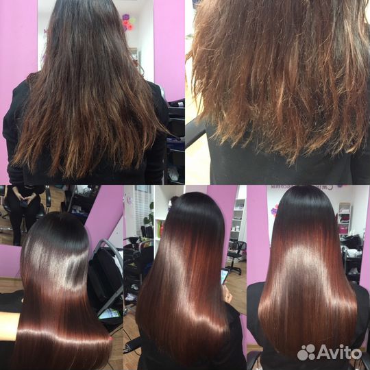 Кератин, ботокс, биксипластия Модель