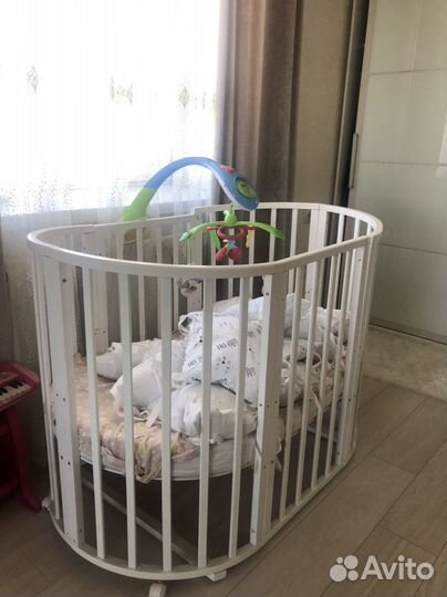 Детская кроватка 8 в 1 трансформер