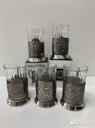 Подстаканник мельхиор