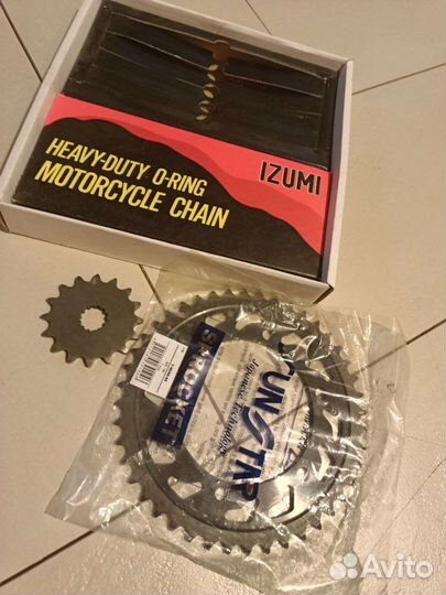 Комплект цепь и звезды для Yamaha tdm 850