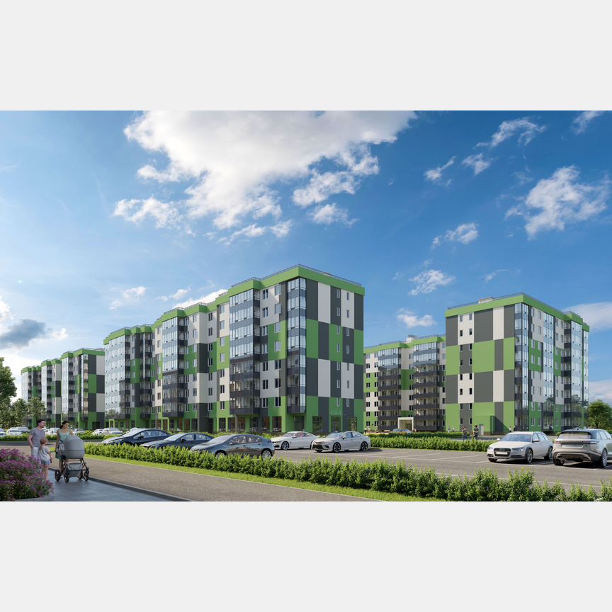 1-к. квартира, 36,9 м², 6/8 эт.