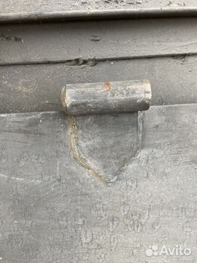 Ворота гаражные металлические с дверю 203х250 см