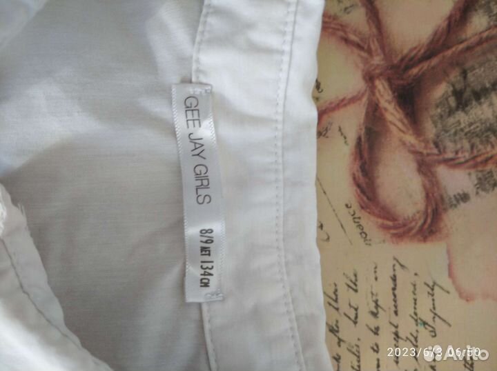 Рубашка для девочки