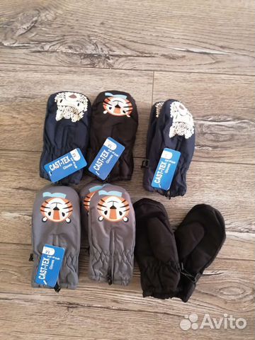 Варежки непромокаемые 1-2 годика