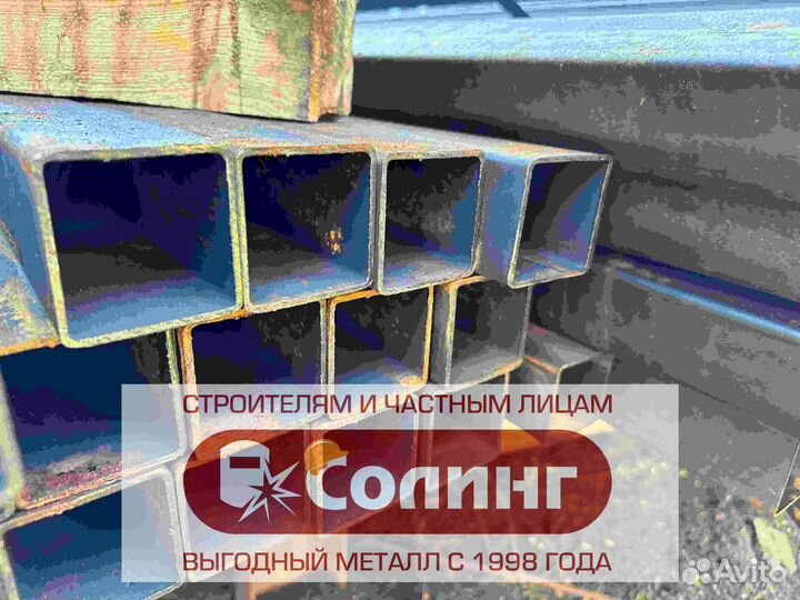 Профильная труба прямоугольная 60/60