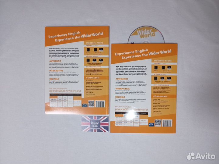 Wider world starter / комплект (SB,WB,CD) новый