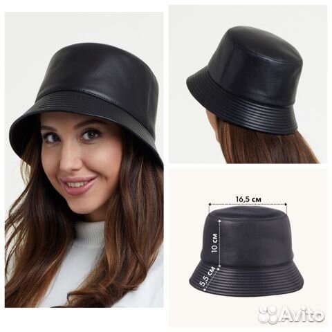 Шляпа кожаная, шапка, шарфы, варежки