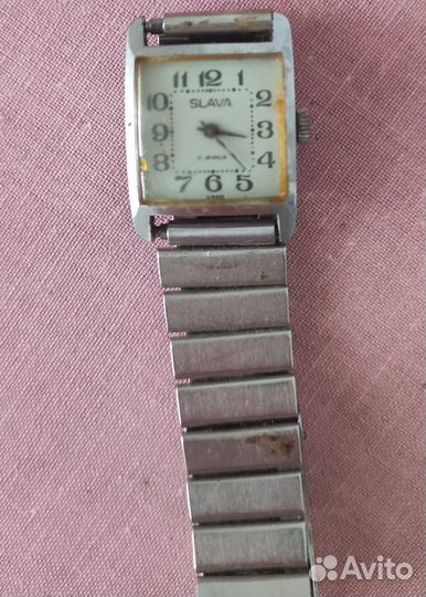 Часы slava 17 jewels СССР