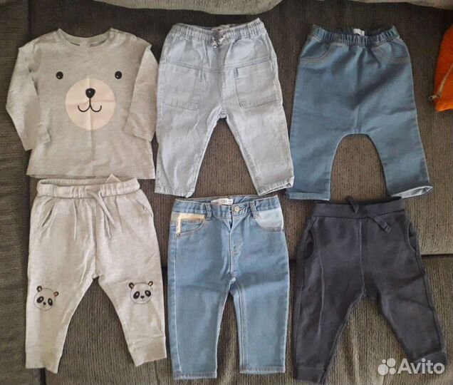 Вещи для мальчика Zara, h&m, Laredoute 80-86