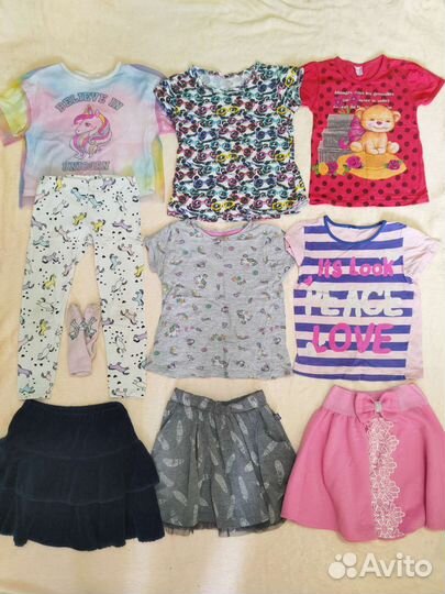 Одежда для девочки 116 122 размеры