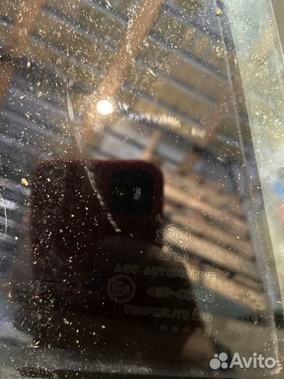 Стекло двери заднее правое Peugeot 408