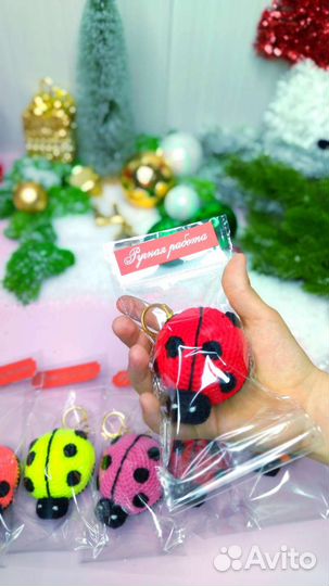 Брелок подарок новый год