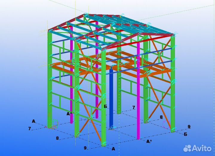 Разработка чертежей кмд в Tekla Structures