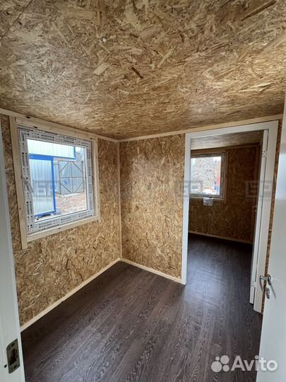 Бытовка вагончик пост охраны проходная в OSB