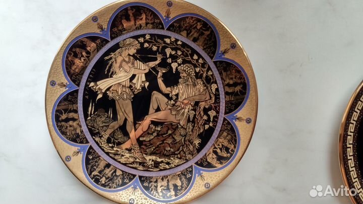 Тарелка настенная декоративная Греция